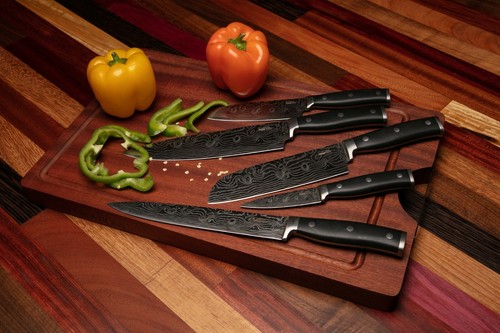 Professional chef knife set - knife, 5