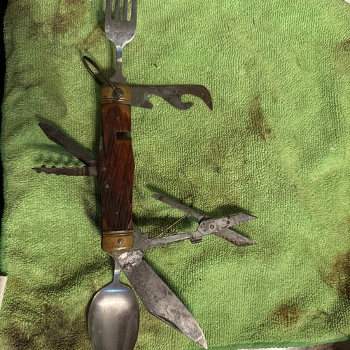 Vintage hobo knife set tool - vintage,