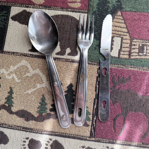 Vtg japan interlocking camping - vtg,