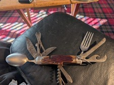 Vintage Hobo Knife Set 11Tools