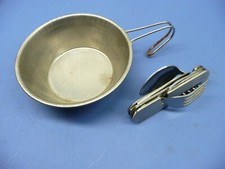 Steel Hobo Bowl & Knife Set