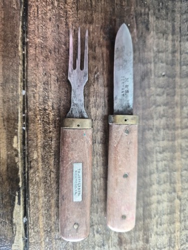Antique germany hobo knife - h&s,